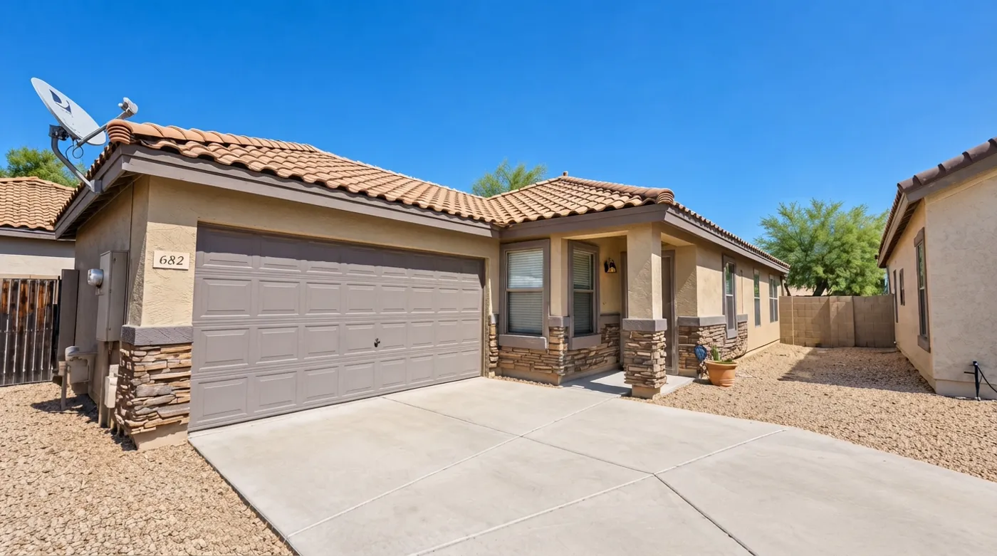 Property photo after professional enhancement