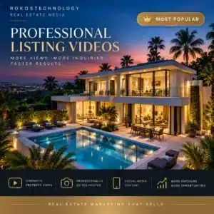 Property Listing Video & Social Media Package